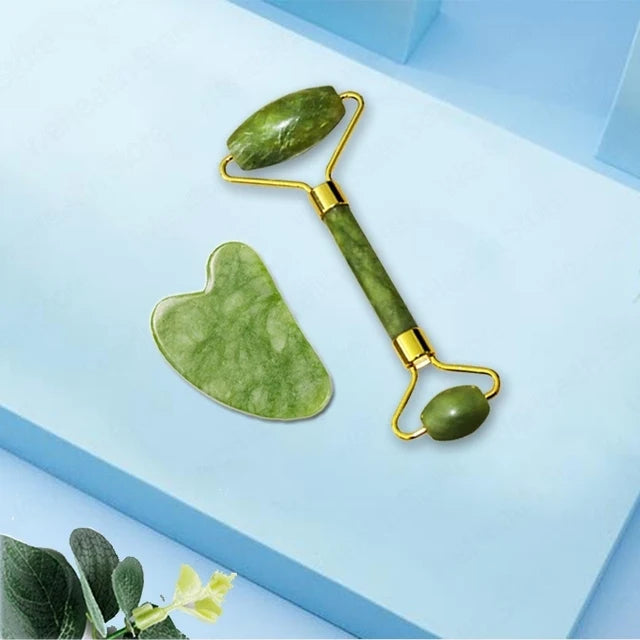 Kit Gua Sha + Rolo de Jade