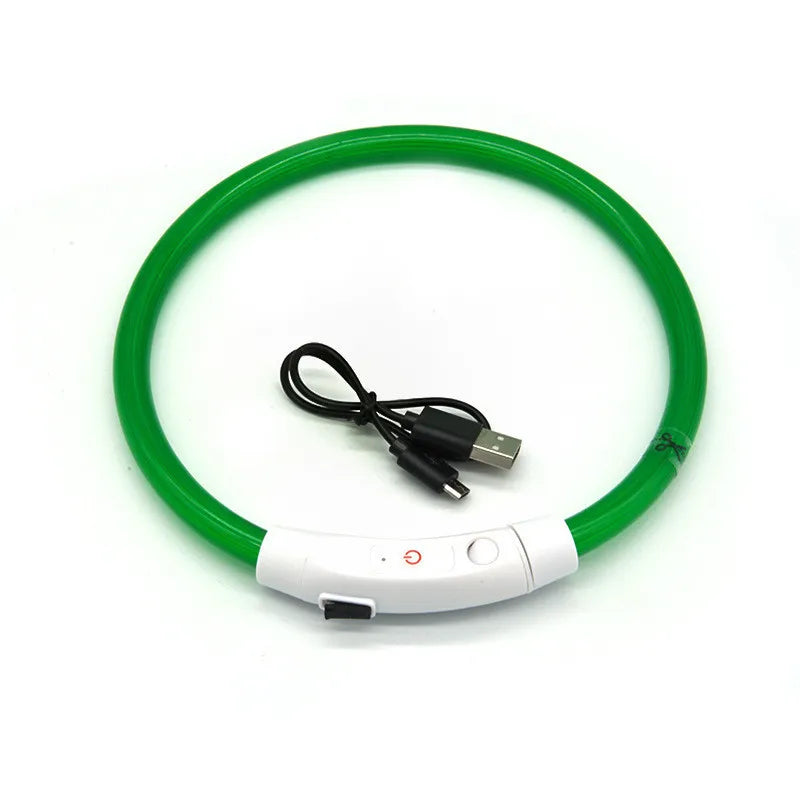 Coleira LED Fibra Óptica