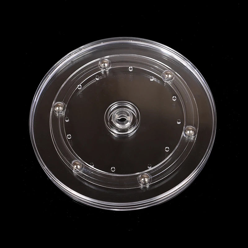 Organizador Giratório 360° — Acrílico Transparente para Cozinha