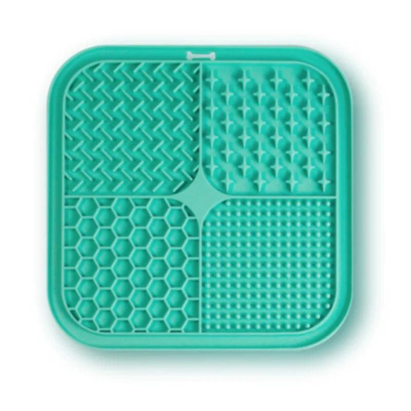 Tapete Comedouro Lick Mat — Antiestresse para Cães e Gatos