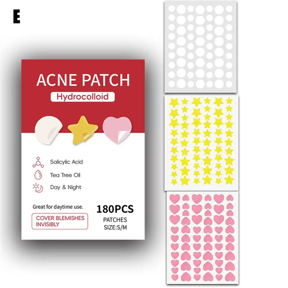 Patches Anti-Acne Hidrocoloides — Pack 360 unidades Coloridas
