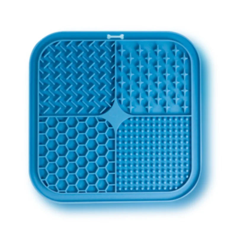 Tapete Comedouro Lick Mat — Antiestresse para Cães e Gatos