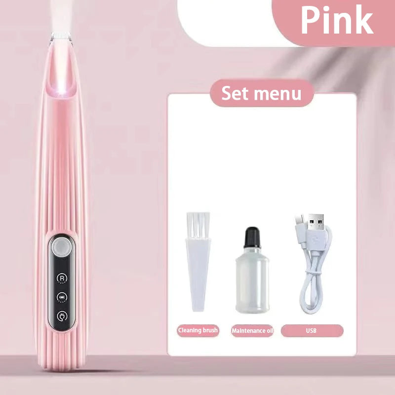 Cortador de Unhas Elétrico Pet — Silencioso + LED + USB
