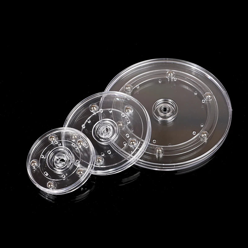 Organizador Giratório 360° — Acrílico Transparente para Cozinha
