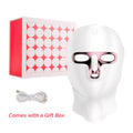 Máscara LED Facial 7 Cores — Silicone Flexível + 3 Intensidades