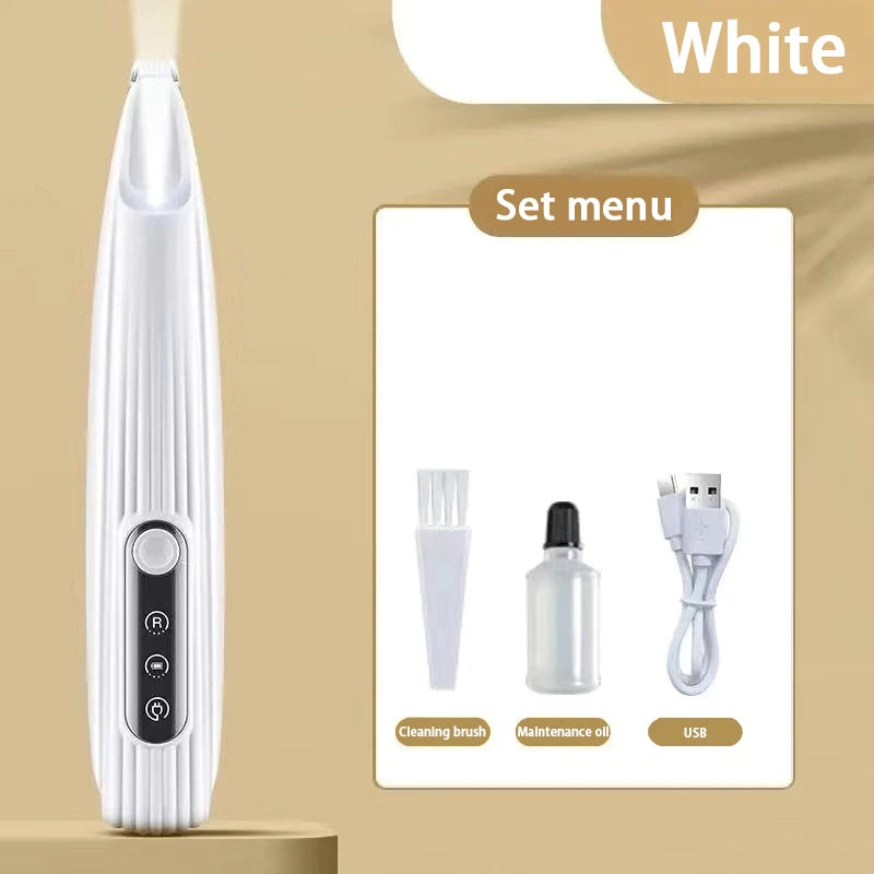 Cortador de Unhas Elétrico Pet — Silencioso + LED + USB